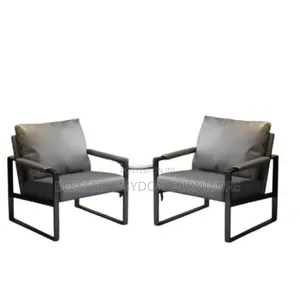 Vintage Accent Upholstered Armchair - Set of 2 - Gray