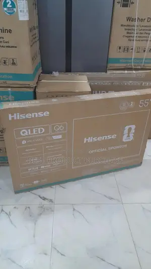 Hisense 55-Inch Smart Tv 55q6q ( Qled Display)