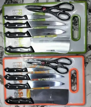 Complete Kitchen Knife Set With Butcher Knife