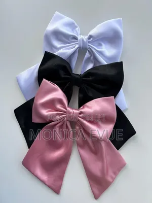 Three In One Satin Hair Bow
