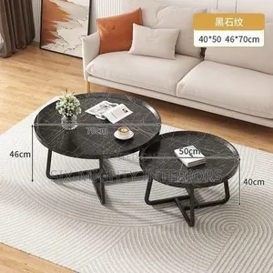 High Quality Exotic Faux Marble (Mdf Wood) Center Table