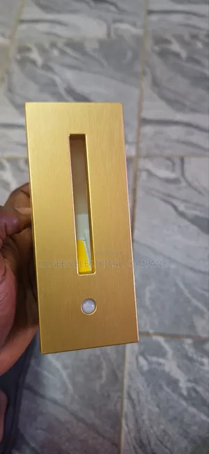 Gold Body Led Staircase Light With Motion Sensor