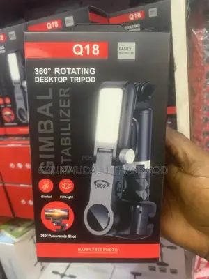 Q18 360° Rotating Desktop Tripod