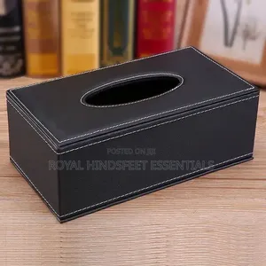 Leather Tissue Box 