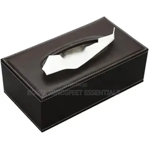 Leather Tissue Box 