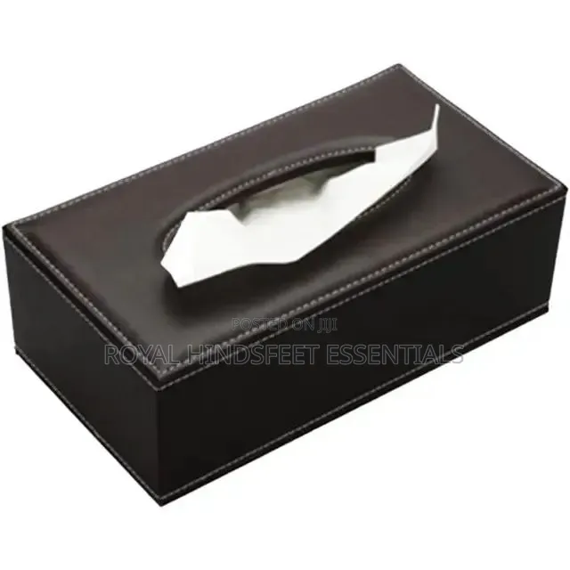 Leather Tissue Box 