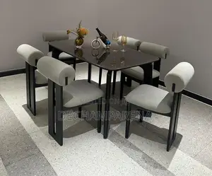 Luxury 6 Seater Dining Table Set