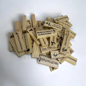 Naughty Blocks Adult Game for Couples Spicy Wooden Tower Sex Jenga
