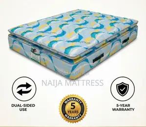 Healthlux 4.5 by 10 Mattress With Additional Mattress Topper Pad