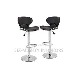 Love Shaped Swivel 360° Adjustable Bar Stool(Set of 2)