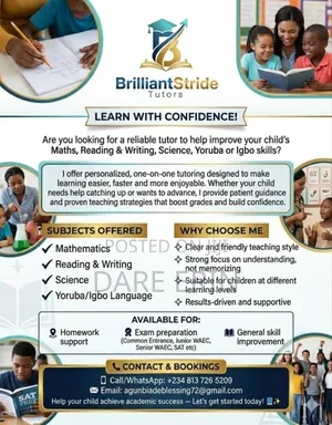 Home Tutor and Services.