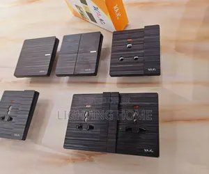 Black Switches and Socket