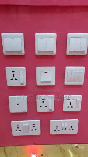 White Switches and Socket