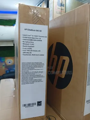 New Laptop HP EliteBook 840 G8 16GB Intel Core i5 SSD 512GB