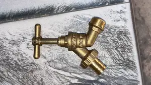 1/2 Brass Hose Union Bib Tap (1/2 Wall Tap)