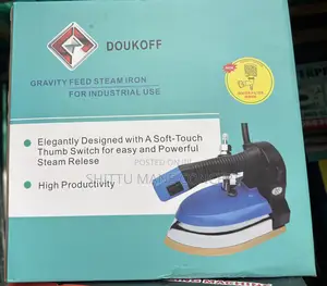 Industrial Steaming Iron Doukoff