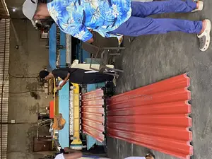 Red Colour Oven Baked Aluminum Roofing Sheet