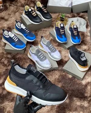 *New "Brunello Cucinelli" Luxury Designer High Quality Sneakers