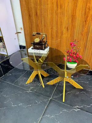 2-in-1 Glass Nesting Coffee Table Set