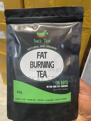 Sues 14 Days Detox Fat Burning Weight Loss Tea Natural and Organic