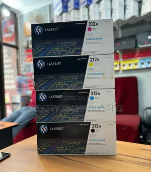 Hp 212a Original Toner Cartridge Black, Cyan, Yellow and Magenta