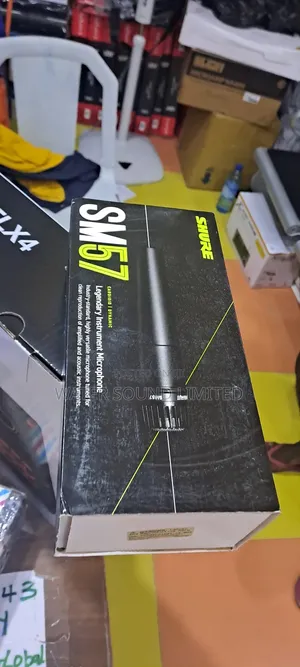 Original Shure Sm57 Professional Unidirectional Dynamic Microphone