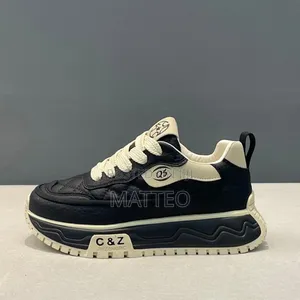 Trendy C Z Lace-Up Sneakers (Durable Stylish)