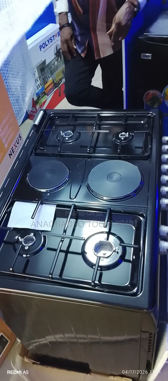 Gas Cooker Standing