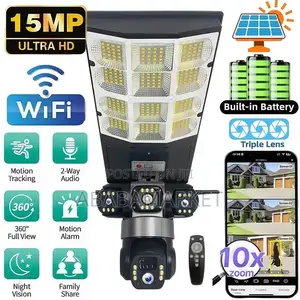 Solar Wifi Street Light Camera