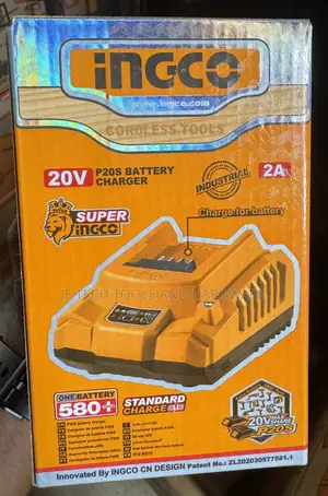 Ingco 20v P20s Lithium-Ion Battery Charger