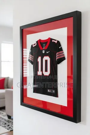 Custom Made Gift Jersey Art for Living Room Ready to Buy Lagos