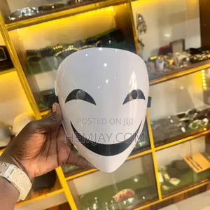 White Smile Party Face Mask. 'Click to See More Fascinating Images