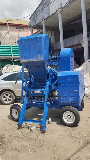 Heavy-Duty Portable Concrete Mixer Machine