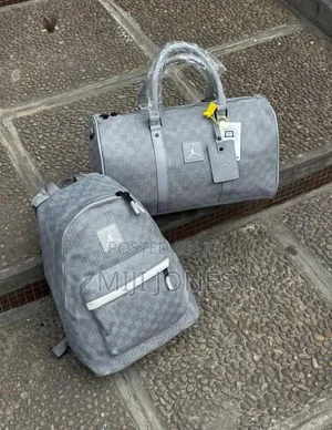 *Jordan Inspired Backpack +Duffel Bag Combo - High Grade Replica Set*