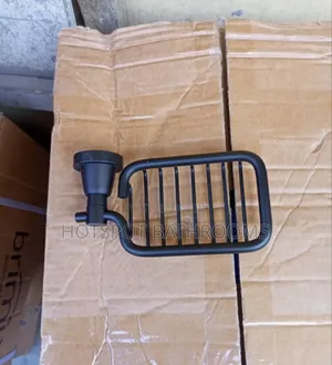 Matt Black Soap Rack