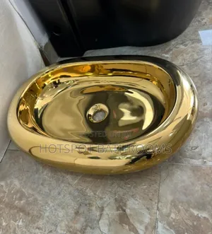 Luxury Gold Countertop Basin