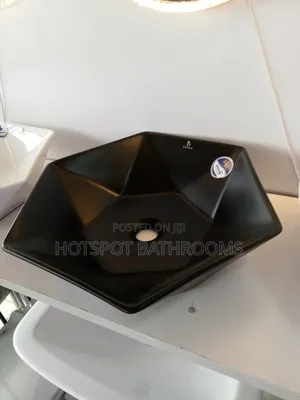 Matt Black Countertop Basin