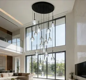 Modern Crystal Globe Cascade