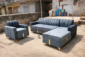 Brand New Quality L Shape Couch and a Single Seater