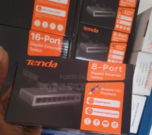Tenda 8 Port Gigabit Switch