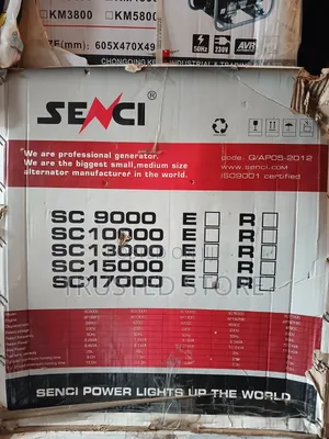 Senci Generator 7.5kva With Remote