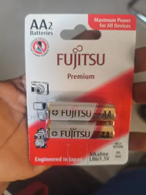 Fujitsu Premium Aa Battery 1.5v Lr6 Alkaline Long Life