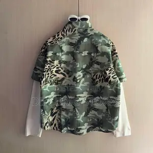 High Quality Long Sleeved Cammo Layered Shirt