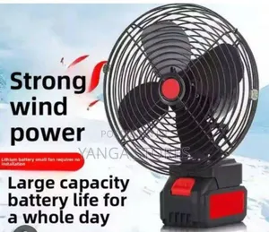 Lithium Battery Rechargeable Fan
