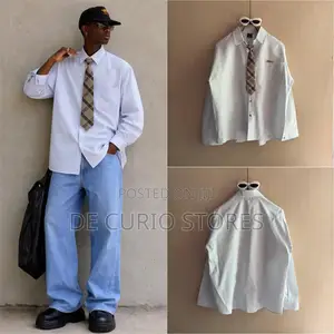 High Quality Long Sleeved Shirt Tie Is Removable