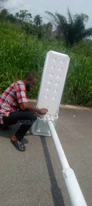 Solar Street Light Installation