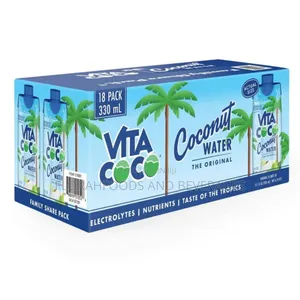 Vita Coco Coconut Water ( Pack of 18 Bottles 330ml)