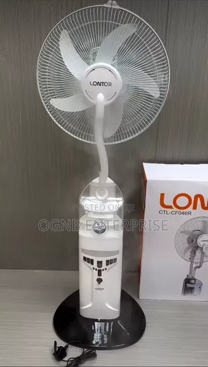 Lontor 16 Inches Rechargeable Mist Fan