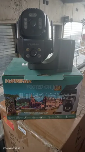 5g Network Solar Camera Dual Lens