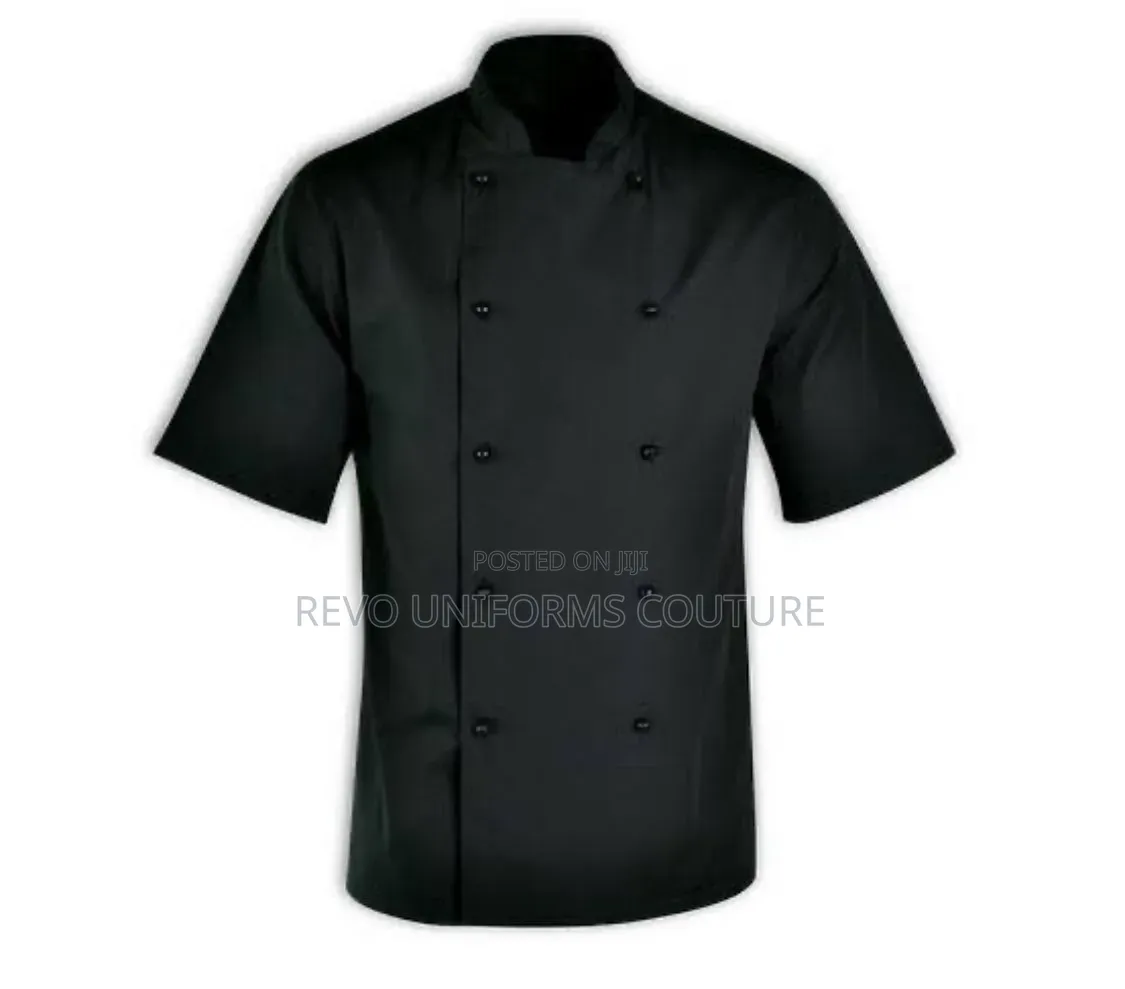Black Chef Uniform